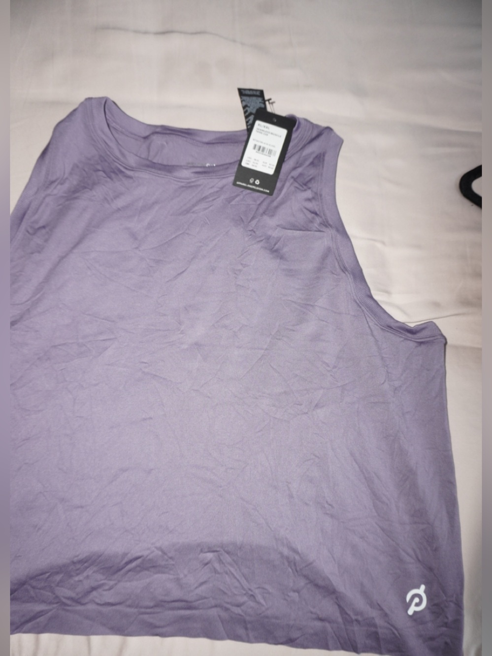 Peloton Purple Muscle Tank Top